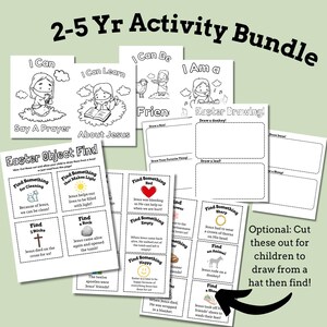 Easter activities for 2 year olds to 5 year olds