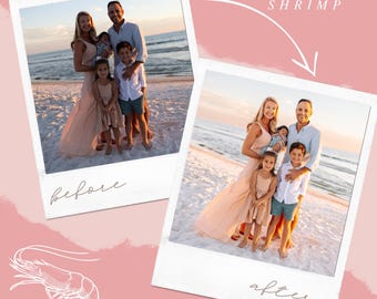 "Strand Lightroom Preset ""Sonne & Garnelen"" Sonnenuntergang Ozean hell Bunt True Color Lightroom Classic und Mobile Preset * LESEN SIE BESCHREIBUNG *"