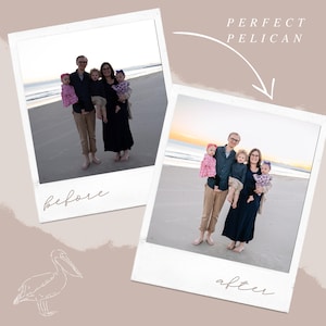 Beach Lightroom Preset “Perfect Pelican” Sunset Ocean Bright Colorful True to Color Lightroom Classic and Mobile Preset