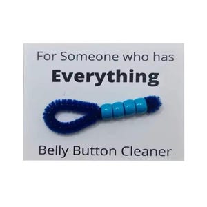 Novelty Belly Button Cleaner – Gag Gift for Someone Who Has Everything, Funny Joke Present
