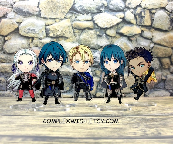 Fire Emblem Three Houses M!Byleth F!Byleth Edelgard Claude Dimitri FE3H Lanyard