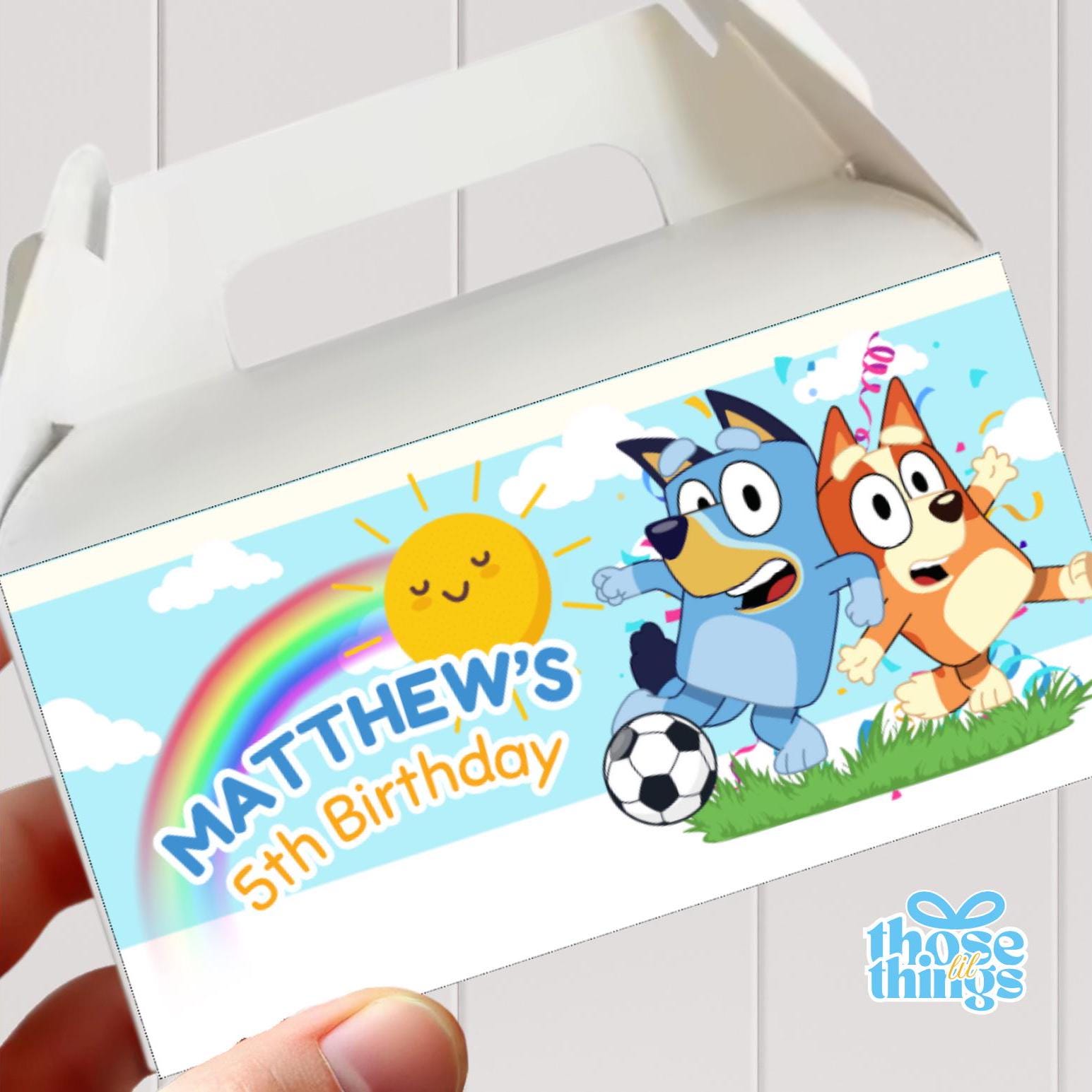 Bluey Gable Box Labels (Digital)