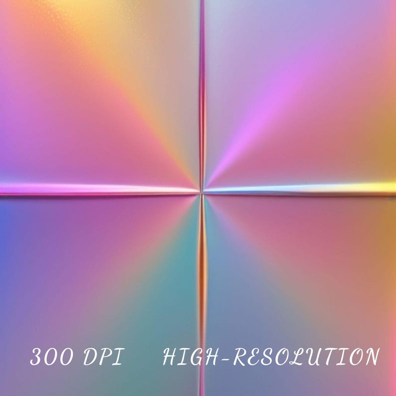 Holographic Prism Gradient Phone Case – Iridescent Pastel Abstract Art Cover, Rainbow Metallic Look, Aesthetic Tech Accessory image 8