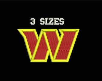 Washington Commanders embroidery design | Instant download