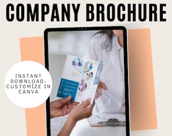 Cleaning Company Brochure | Editable Canva Template | Professional Cleaning Business Marketing | Cleaning Service Brochure