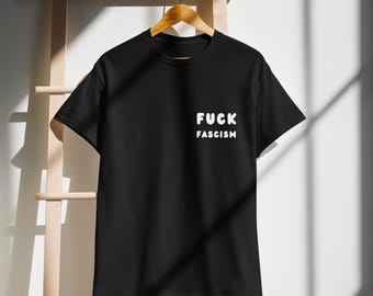 Camiseta "A la mierda con el fascismo"