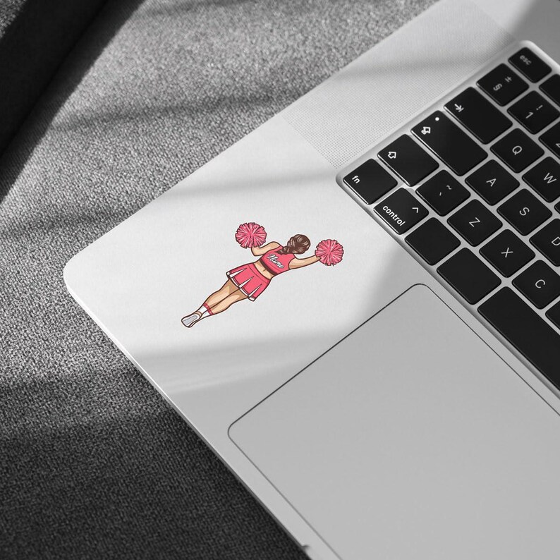 1PCS Personalized Cheer Vinyl Sticker, Cheerleader Bumper Sticker ...