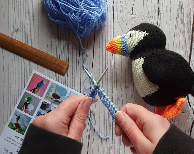 4mm metal knitting needles for bird knit kits 2.75mm and darning needles