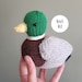 littleEmzy97 reviewed Mallard duck knit kit - Beneduck Cumberquack - knit a cute duck knitting kit gift with free button badge! Benedict Cumberbatch