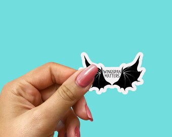 Dragon Fantasy Sticker, Bookish Sticker, Book Lover Decal, Laptop Decal, Gifts For Readers, Funny Kindle Sticker, ACOTAR Stickers For Kindle
