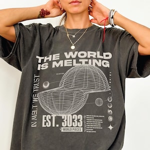 Cyberpunk Shirt, Cyberpunk Sci-Fi T-Shirt, Geschenk für Sci-Fi Nerds, Grunge dystopischen futuristischen Shirt, Techwear T-Shirt, dystopischen Zukunft Shirt Geschenk