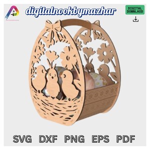 3D Laser cut Mega Bundle, laser-cut designs, Vector files, laser cut files, shapes. Ai, Cdr, Dxf, Easter Basket Bundle SVG Laser Cut Graphic
lasercut designs
Bunny Basket
Wooden Basket
Laser Cut Basket
Egg Holder
Spring Decor
Diy Easter Craft
Layered Svg
Rustic Easter Decor
Handmade Basket
Woodworking Easter
Woodworkg Easter
3d