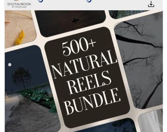 500+ instagram reels | Nature Video Bundle | Scenic Landscape Clips for Social Media Reels (Instagram/TikTok/YouTube)