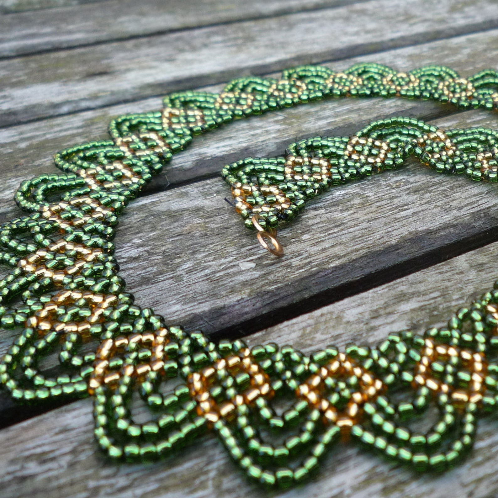 Swags Necklace Beadwork Pattern/tutorial Instant Download Etsy