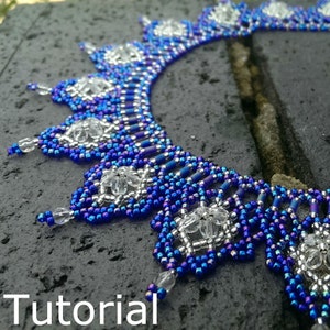 Regal Necklace Beadwork Pattern/Tutorial - Instant Download