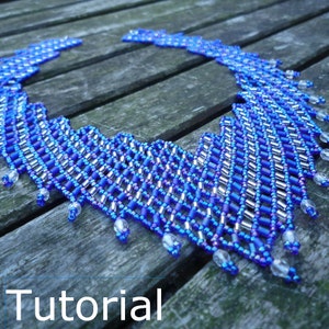 Staircase Necklace Beadwork Pattern/Tutorial - Instant Download