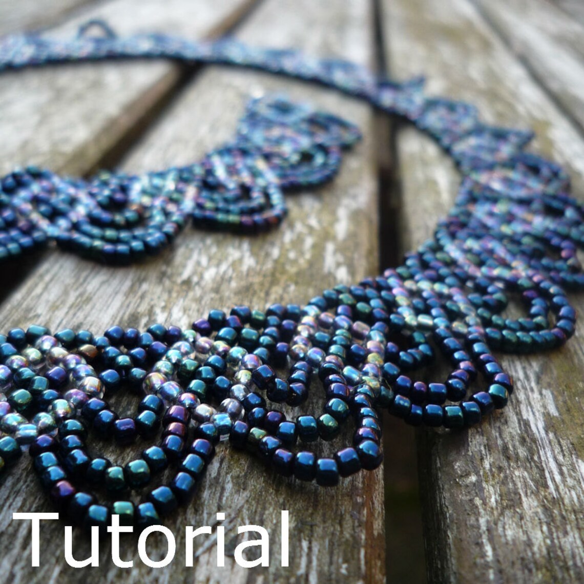 Swags Necklace Beadwork Pattern/tutorial Instant Download Etsy
