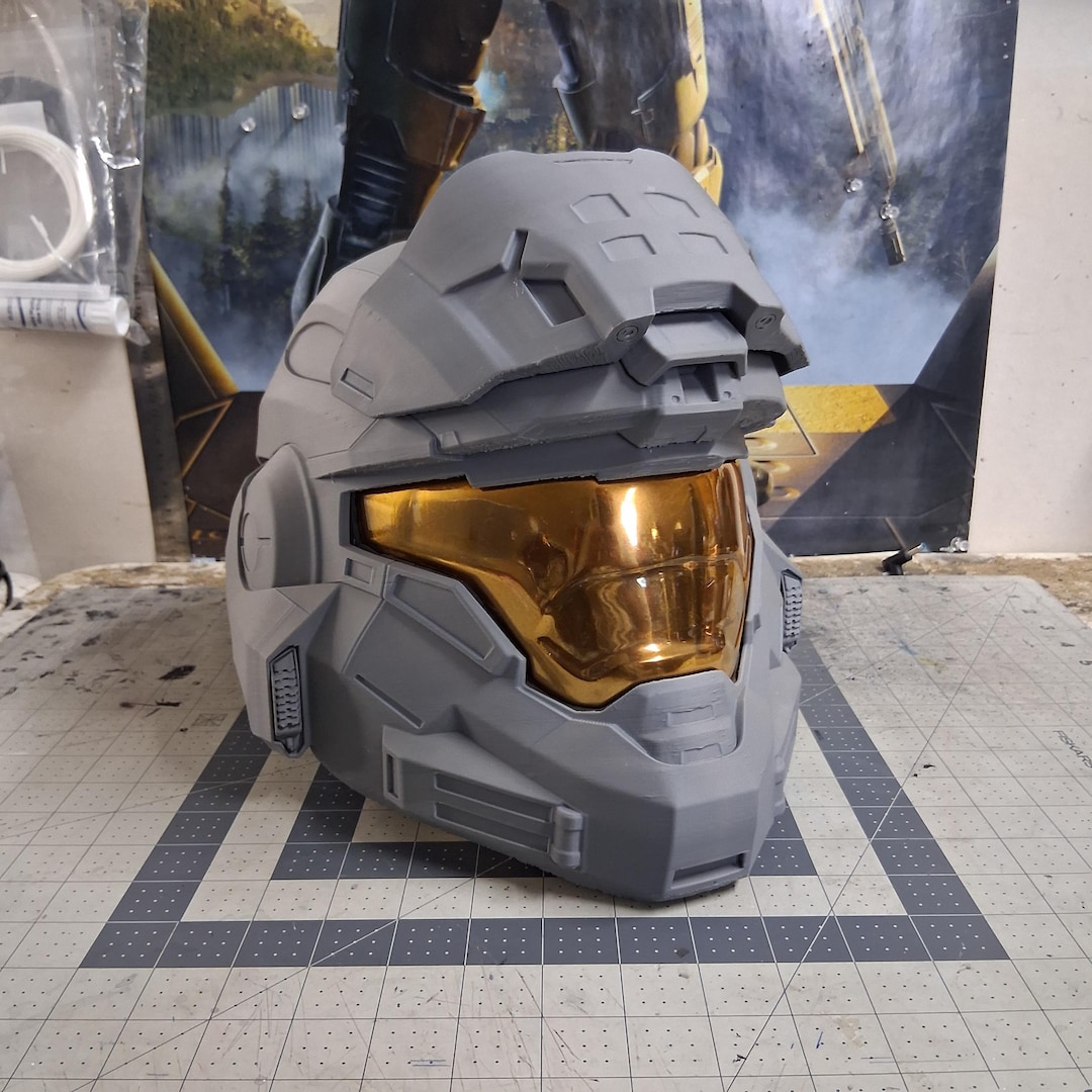 Halo Reach Noble 6 (mark VB) Raw DIY 3D Printed Life-size Fan Made ...