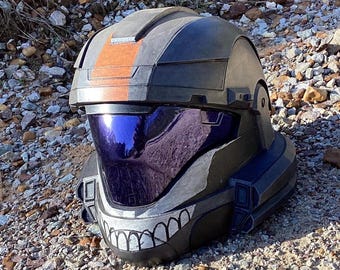 Halo 3 ODST Alpha-Nine Dutch 3D printed custom Life-size fan made helmet