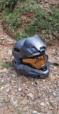 Halo Reach Noble 6 (Mark VB) 3D printed Life-size fan made helmet