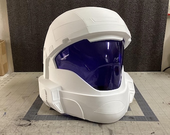 Halo 3 ODST Raw-DIY 3D printed Life-size fan made helmet