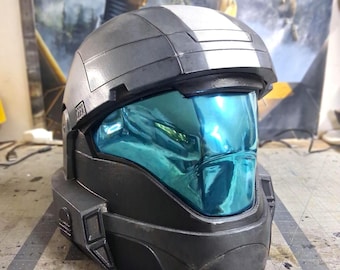 Halo 3 ODST Alpha-Nine Rookie 3D printed custom Life-size fan made helmet