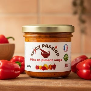 ハバネロ赤唐辛子ペースト 100g