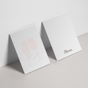 carte anniversaire festive