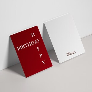 carte anniversaire