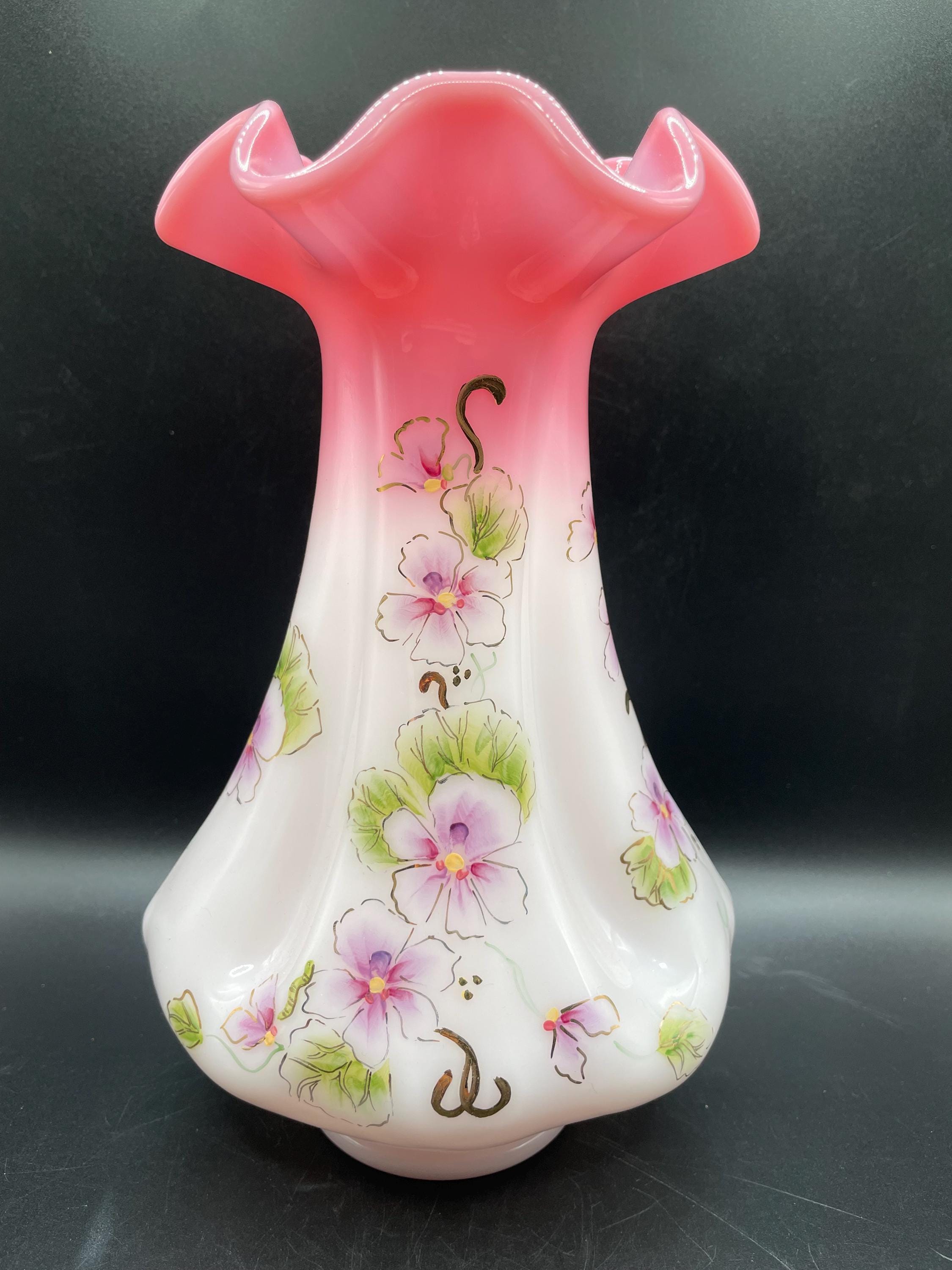 Fenton 95th Anniversary Vase - Etsy