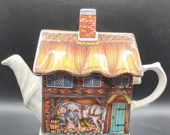 Sadler The Old Forge Teapot, Made in England 1940-1950s