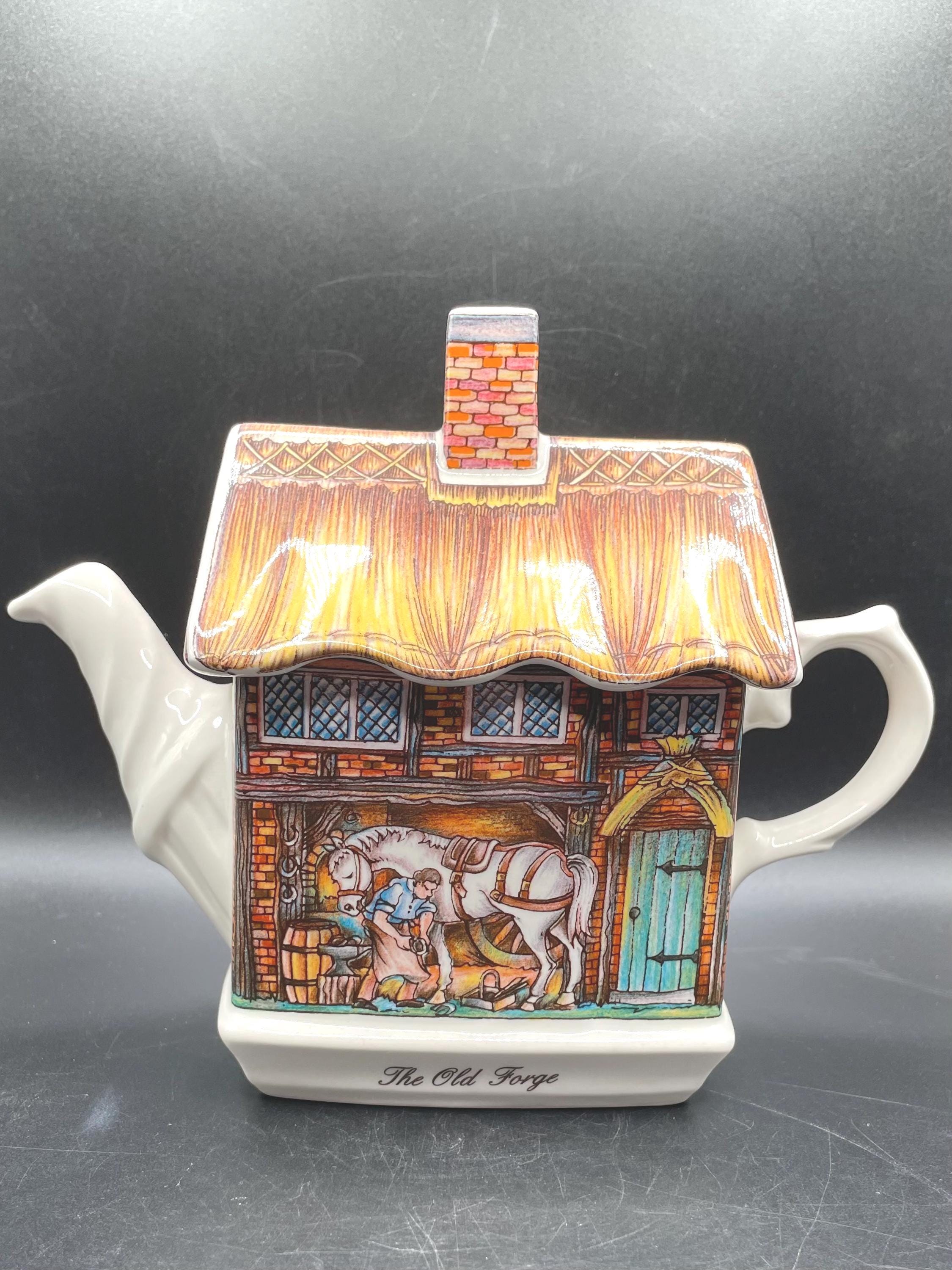 Sadler Stoneware Teapot - Etsy