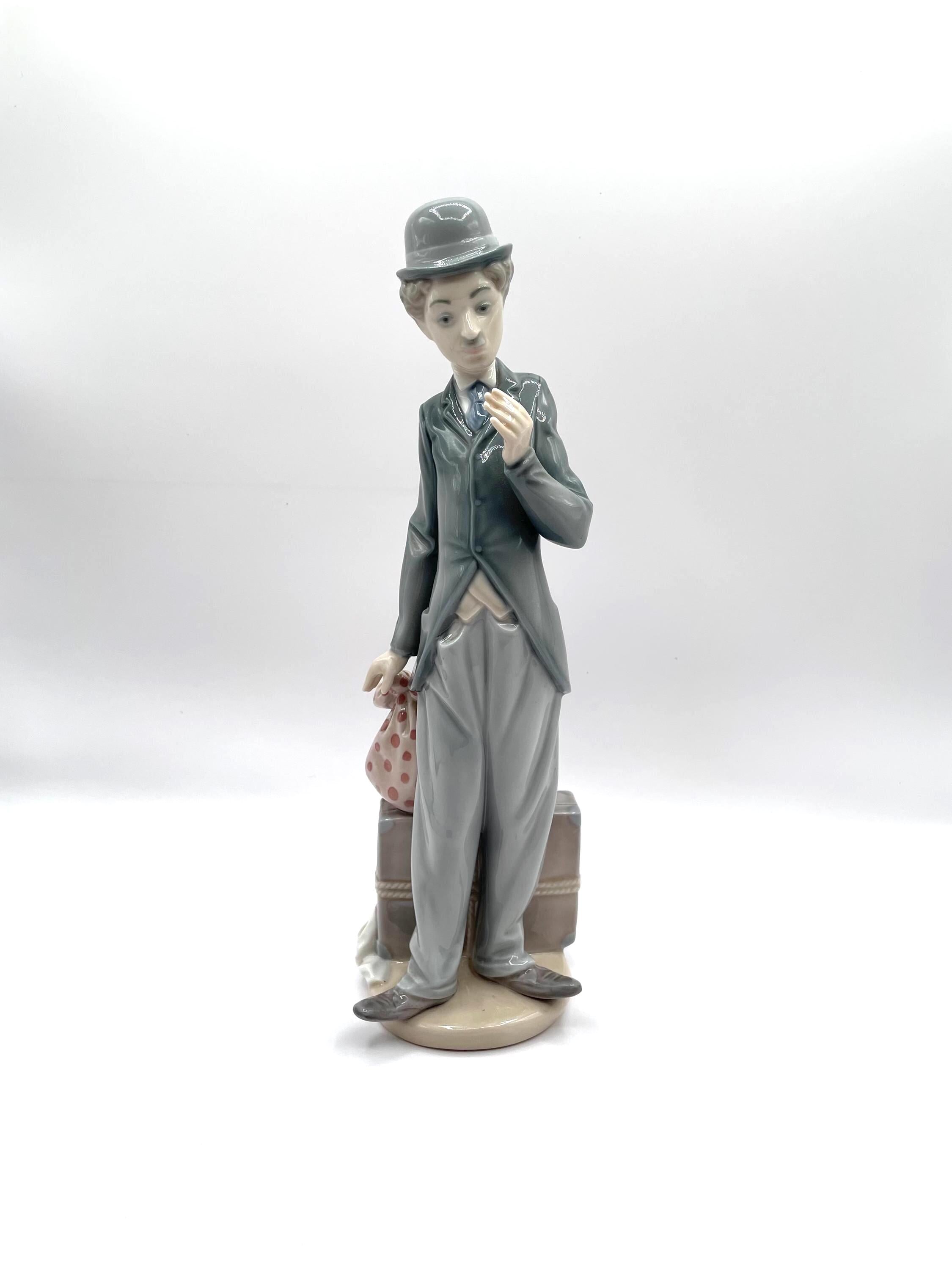 Lladro Charlie Chaplin - Etsy