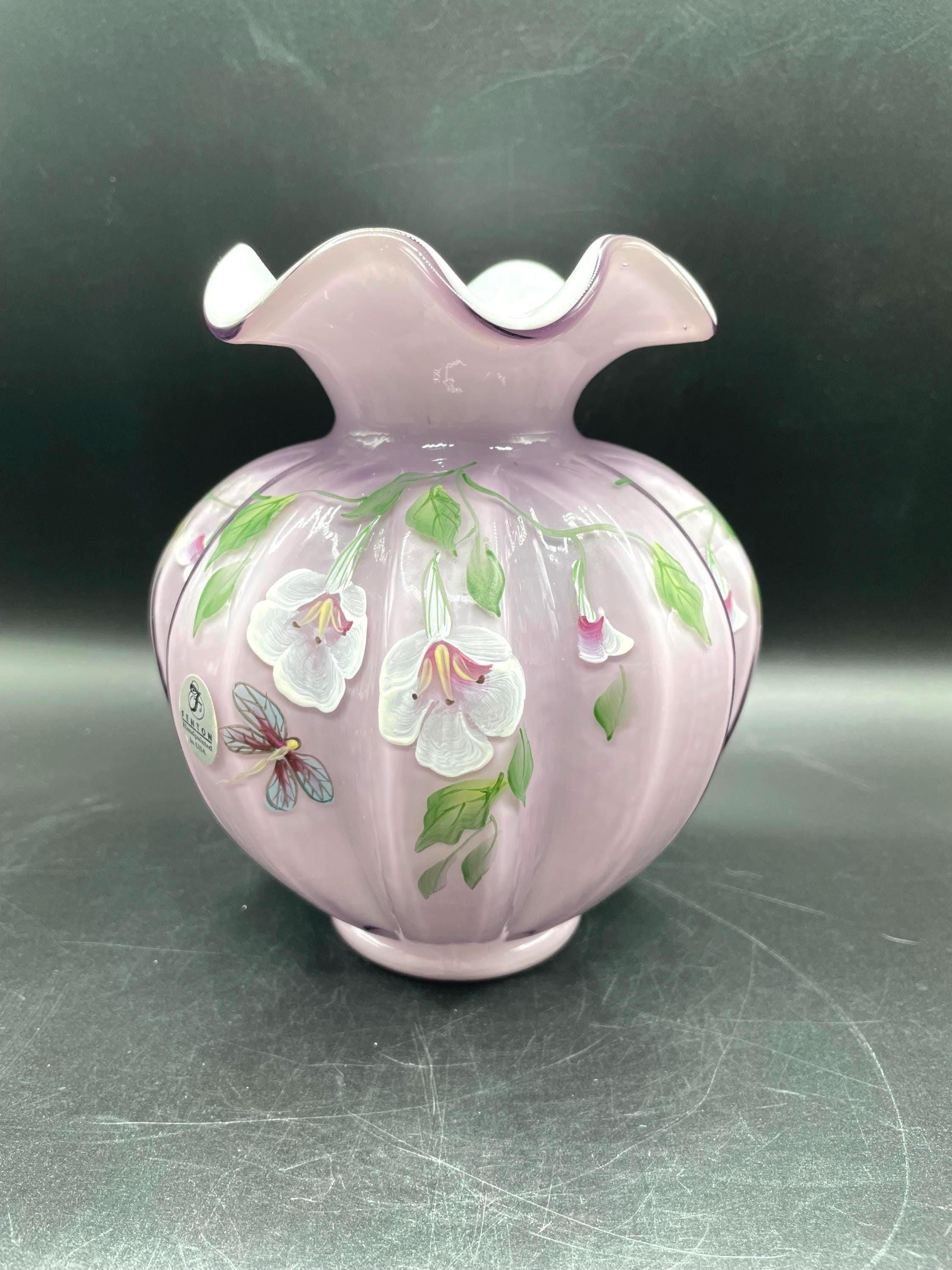 Fenton 95th Anniversary Vase - Etsy