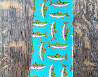 Rainbow Trout Tea Towel