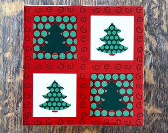 Christmas Trees Trivet