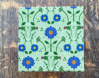 Roadside Flowers Trivet