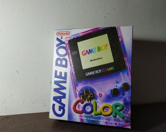 Box sostitutiva gameboy color atomic purple