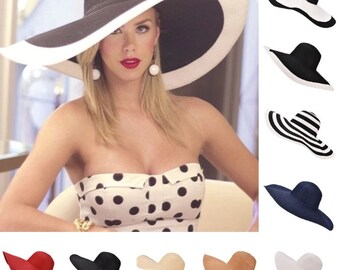 Dressy Straw Hat - Etsy
