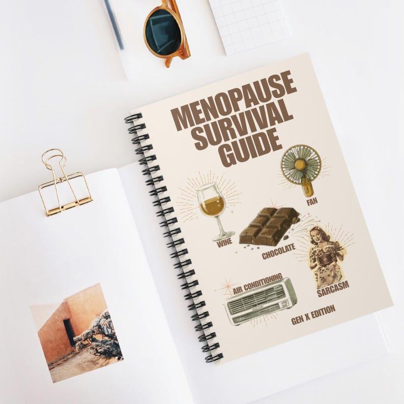 Diario Guía de Supervivencia para la Menopausia: Cuaderno de Humor Generación X para Mujeres de Mediana Edad imagen 5