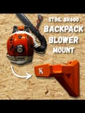 STIHL Backpack Blower BR600 Compatible Wall Mount Hanger