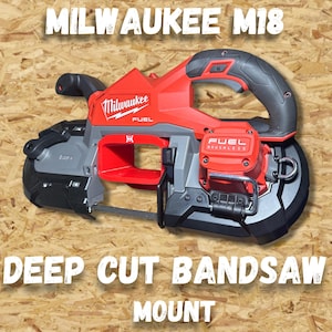Milwaukee M18 Deep Cut Bandsaw Compatible Wall Mount
