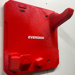Soporte de montaje en pared compatible con clavadora de puntas Milwaukee M18 de calibre 18 (para #2746-20) imagen 2