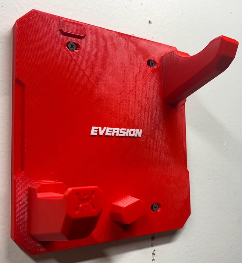 Soporte de montaje en pared compatible con clavadora de puntas Milwaukee M18 de calibre 18 (para #2746-20) imagen 2
