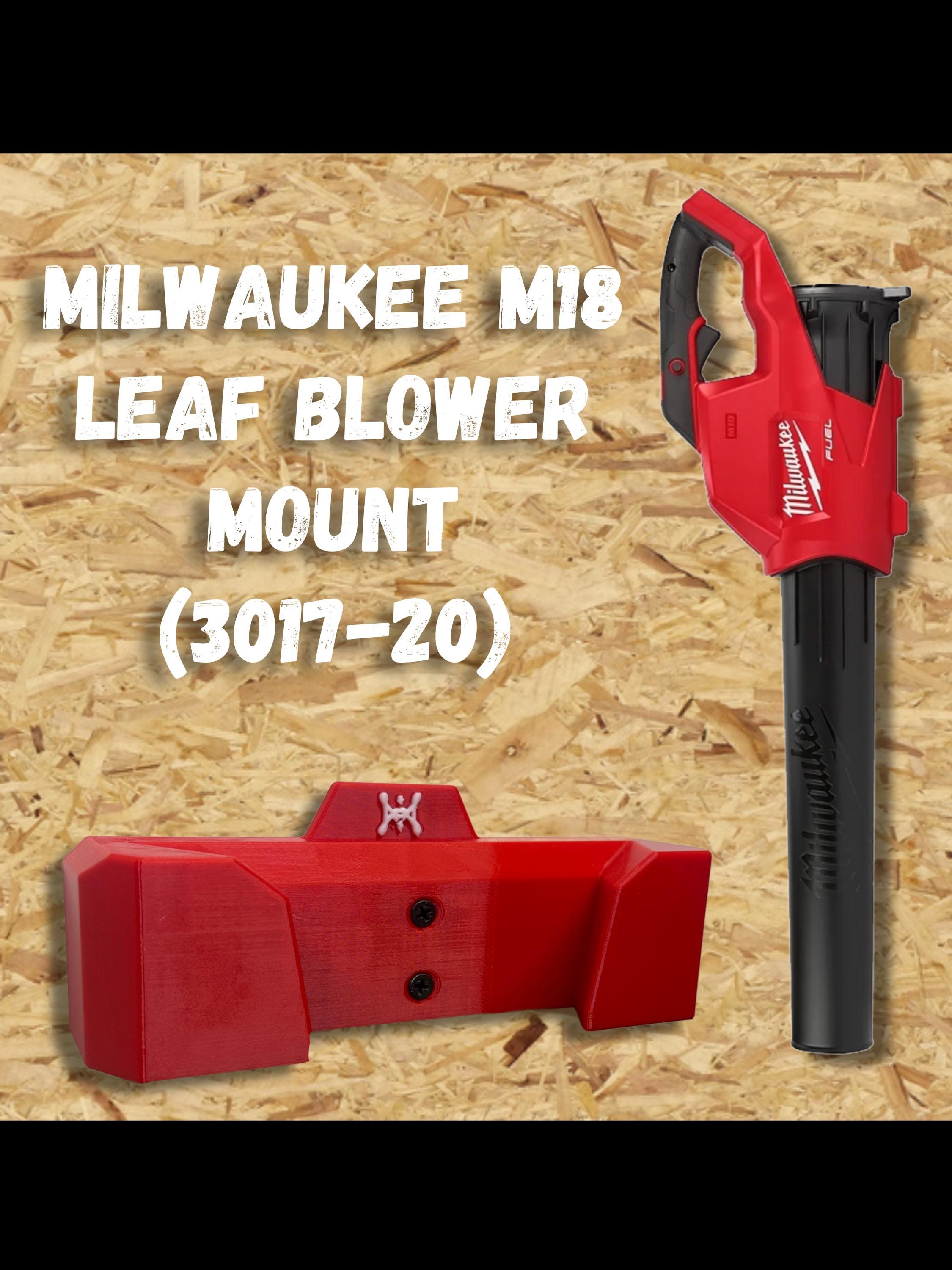 Wandhalterung Für Milwaukee M18 Laubbläser – Robuste Rote Halterung Für Modelle 3017-20, 3017-21
