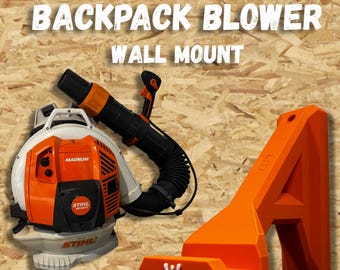 Soporte de pared compatible con soplador de mochila STIHL serie BR800