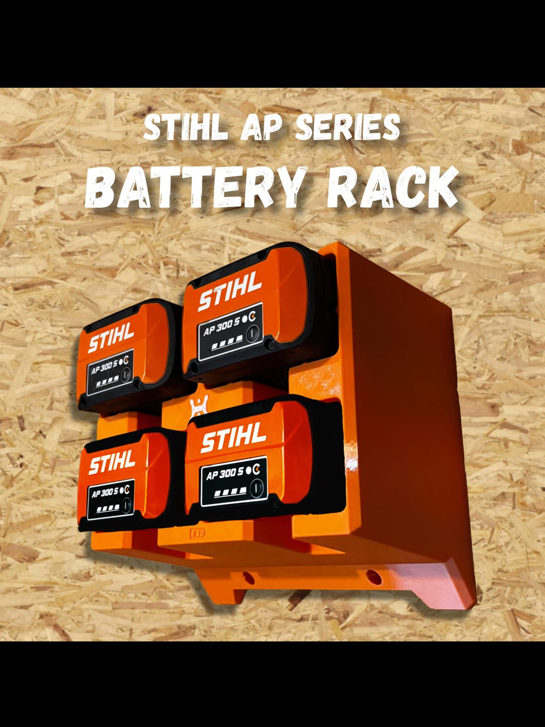 STIHL AP Series Compatible Battery Rack - Etsy