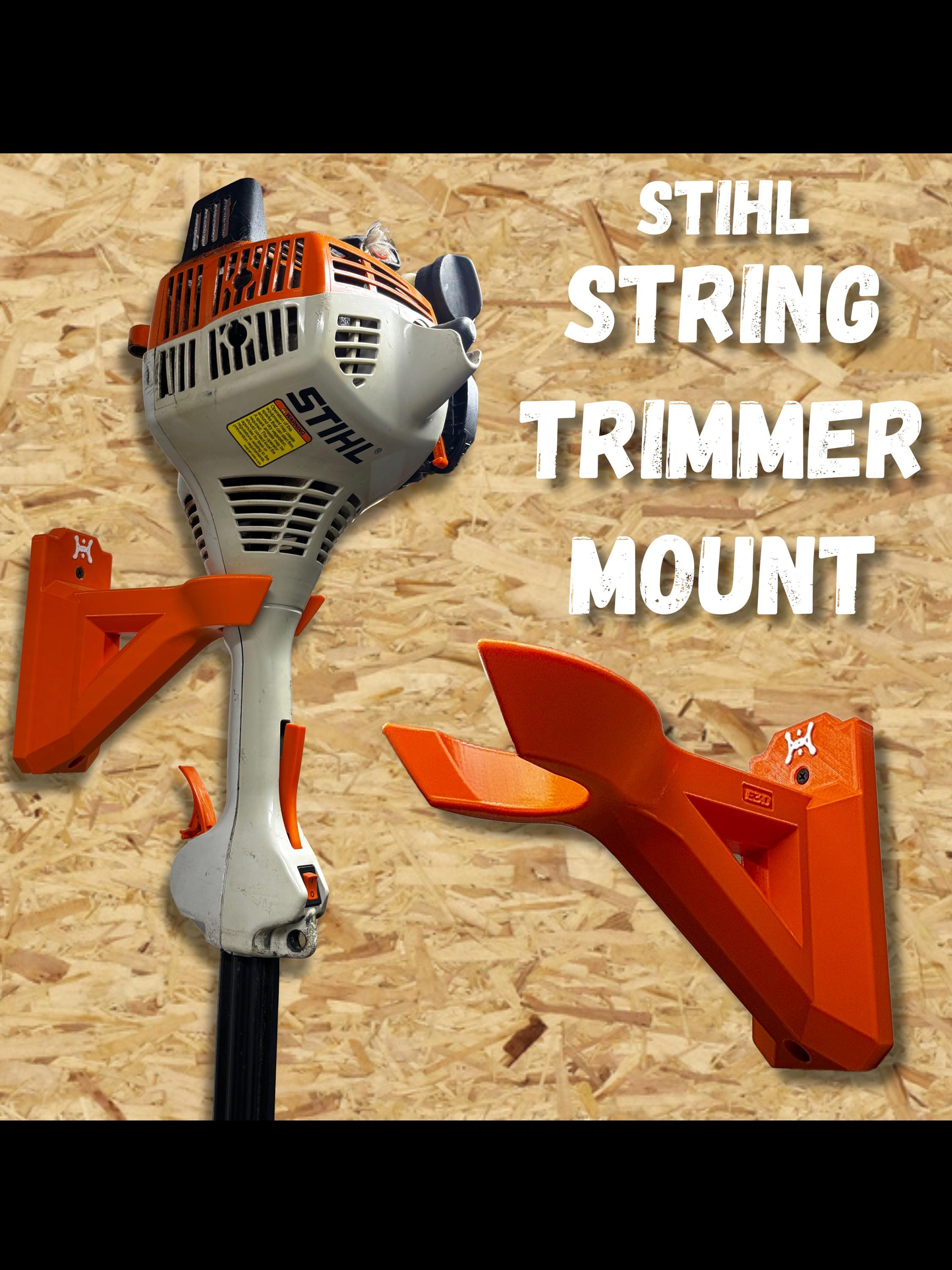 Supporto da parete compatibile con decespugliatore STIHL