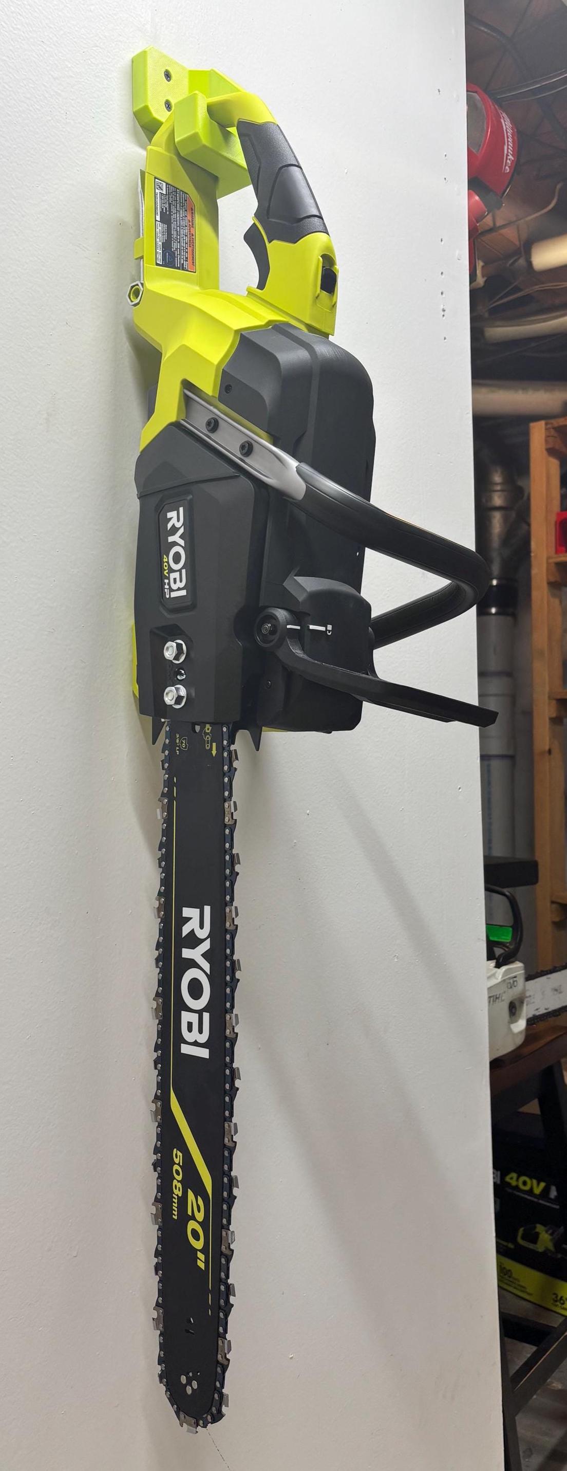 RYOBI Chainsaw Compatible Wall Mount Hanger - Etsy