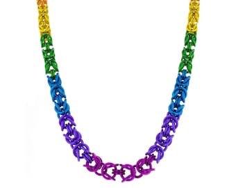 New Amplified Byzantine Necklace Kits - Pick your color option